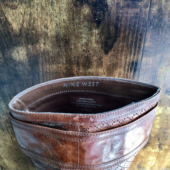 Nine West leather High Heels Boots - Picture 4 of 7